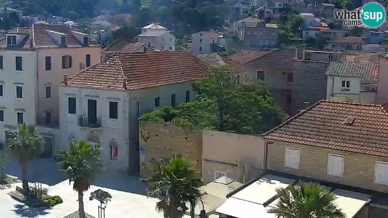 Jelsa camera en vivo Hvar isla