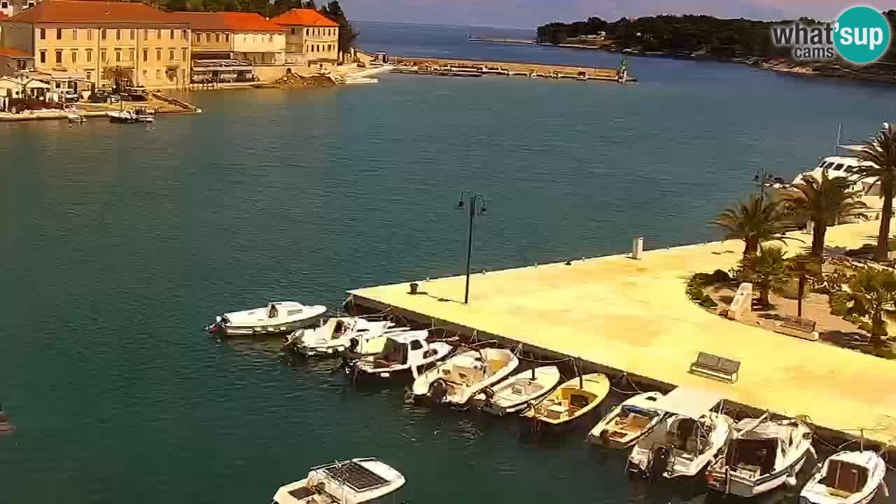 Webcam Jelsa Live motorisée – île de Hvar – Dalmatie – Croatie