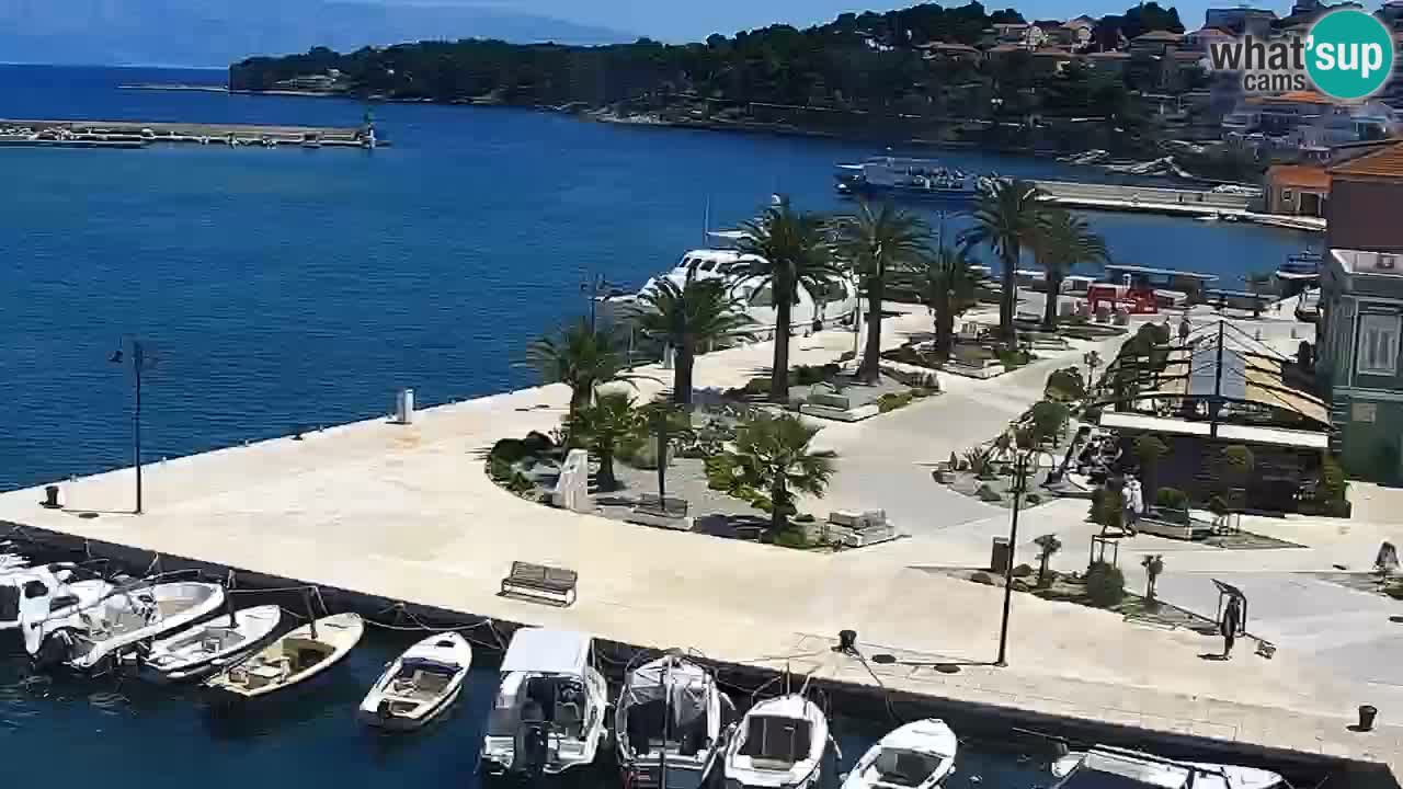 Jelsa motorizirana web kamera – otok Hvar – Dalmacija