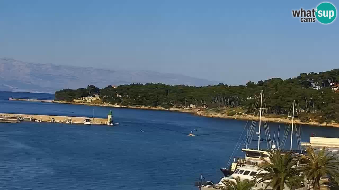 Jelsa vrtljiva spletna kamera otok Hvar – Dalmacija – Hrvaška