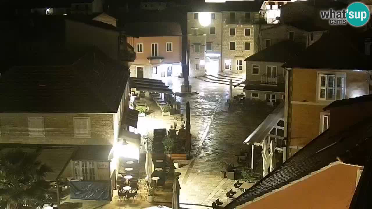 Webcam Jelsa Live motorisée – île de Hvar – Dalmatie – Croatie
