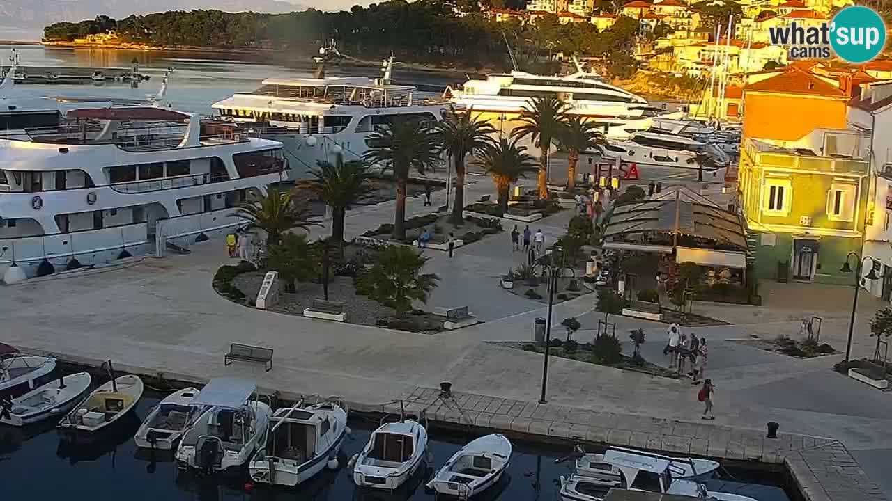 Jelsa motorizirana web kamera – otok Hvar – Dalmacija