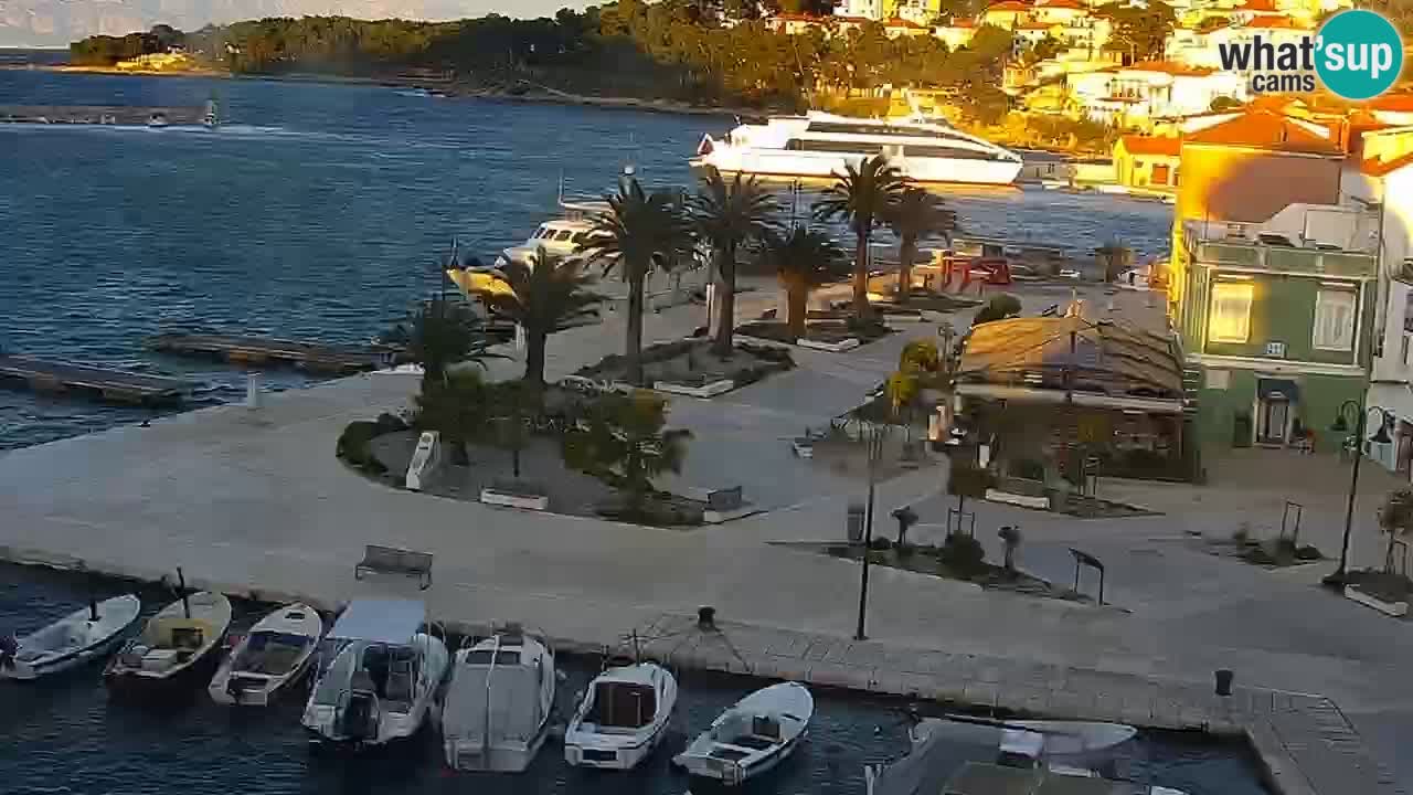 Jelsa motorizirana web kamera – otok Hvar – Dalmacija