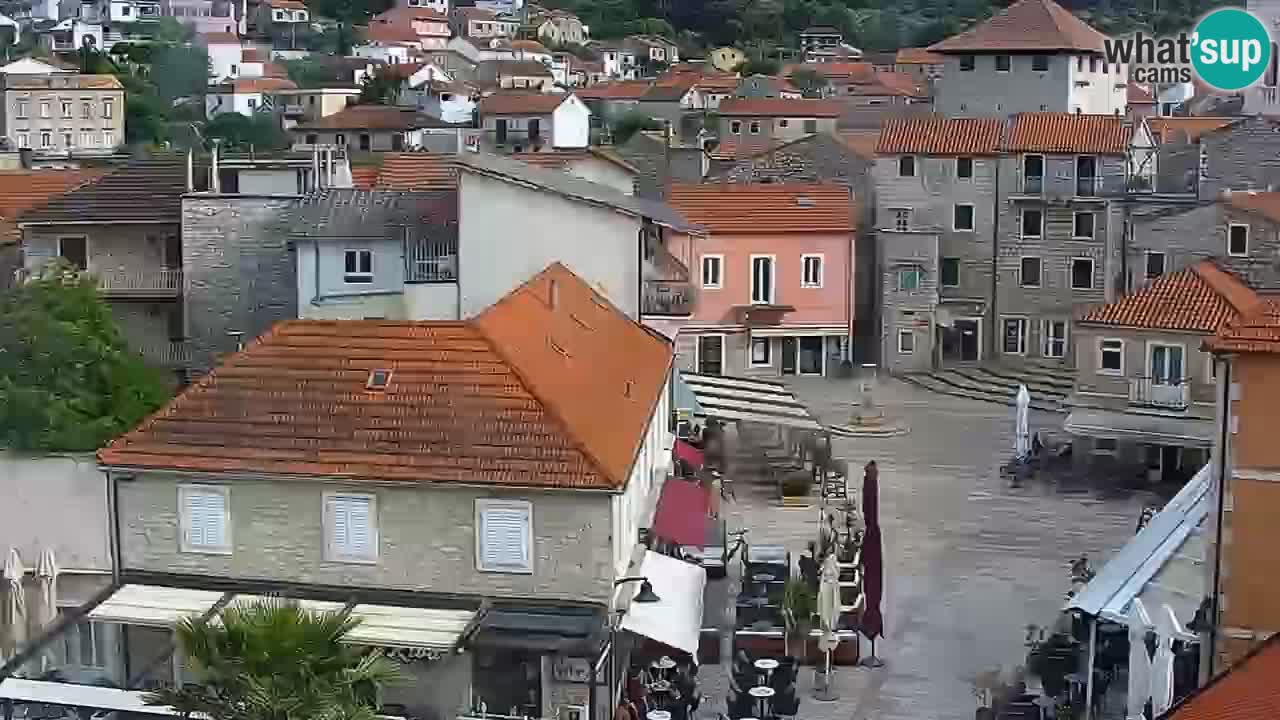 Jelsa camera en vivo Hvar isla