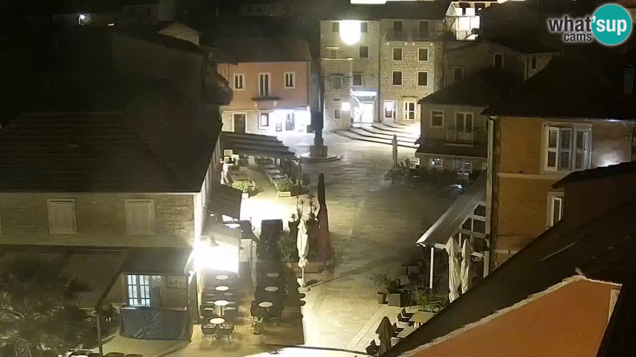 Webcam Jelsa Live motorisée – île de Hvar – Dalmatie – Croatie