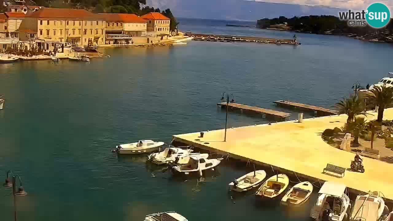 Jelsa Live Webcam motorizzata – Isola di Hvar – Dalmazia – Croazia