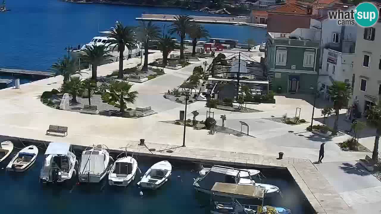 Webcam Jelsa Live motorisée – île de Hvar – Dalmatie – Croatie