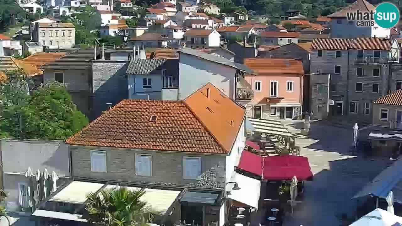 Webcam Jelsa Live motorisée – île de Hvar – Dalmatie – Croatie