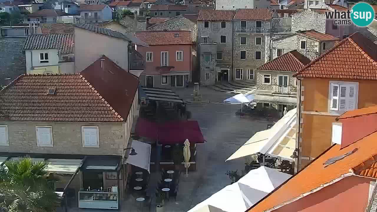 Jelsa Live Webcam motorisiert – Insel Hvar – Dalmatien – Kroatien