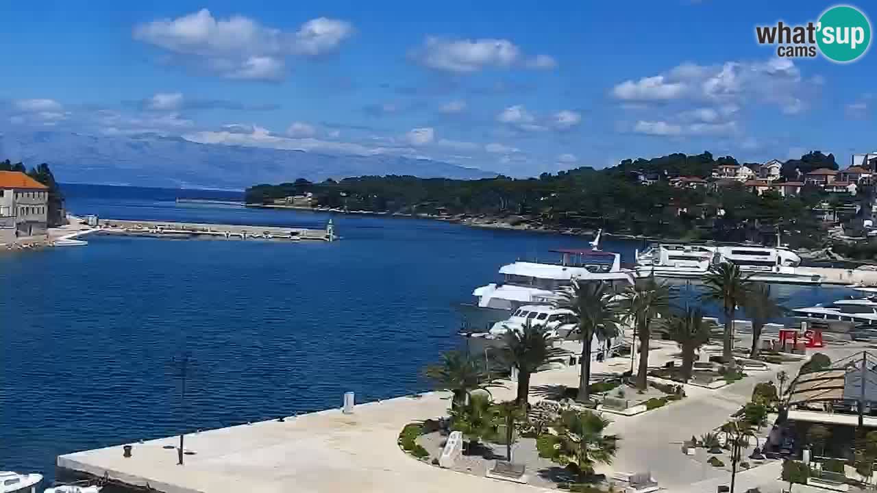 Jelsa motorizirana web kamera – otok Hvar – Dalmacija