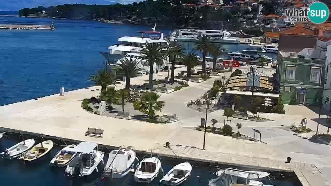 Jelsa Live Webcam motorizzata – Isola di Hvar – Dalmazia – Croazia