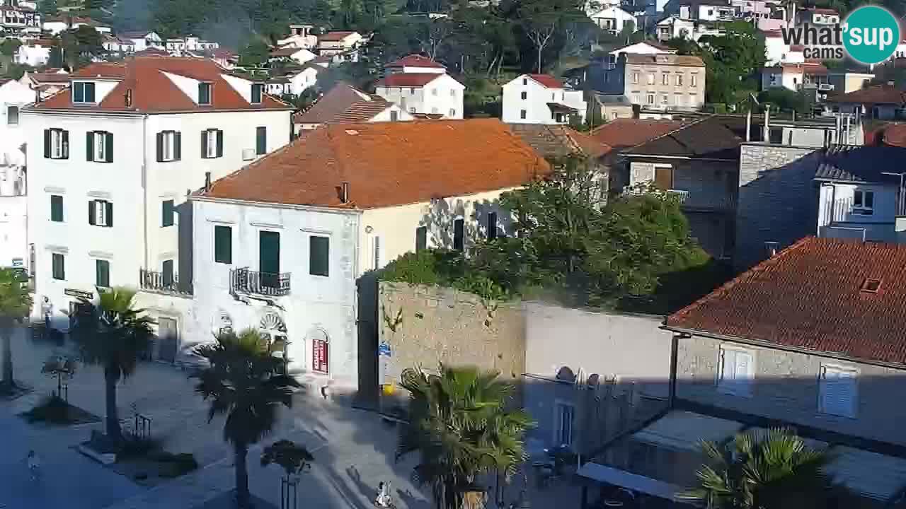 Jelsa spletna kamera Hvar otok