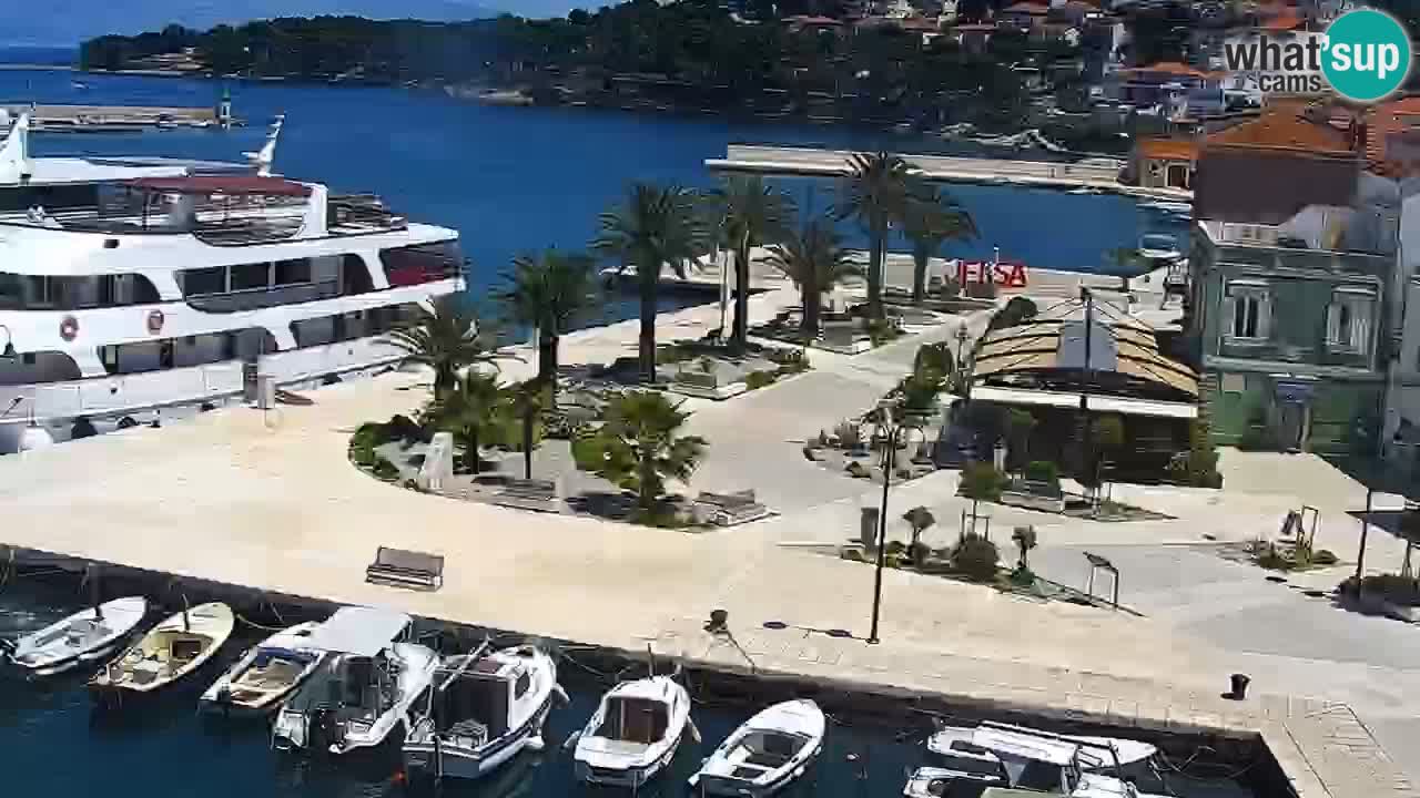 Jelsa Live Webcam motorized – Hvar island – Dalmatia – Croatia