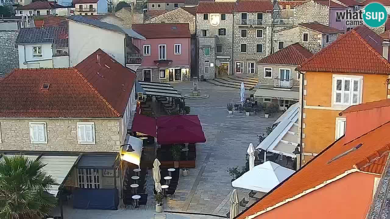 Jelsa motorizirana web kamera – otok Hvar – Dalmacija