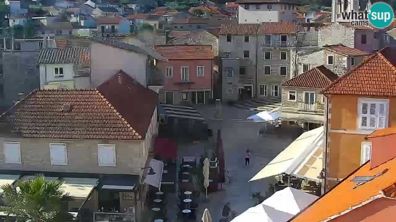 Jelsa web kamera Hvar otok
