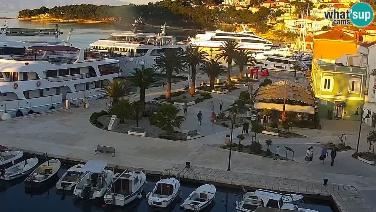 Jelsa motorizirana web kamera – otok Hvar – Dalmacija