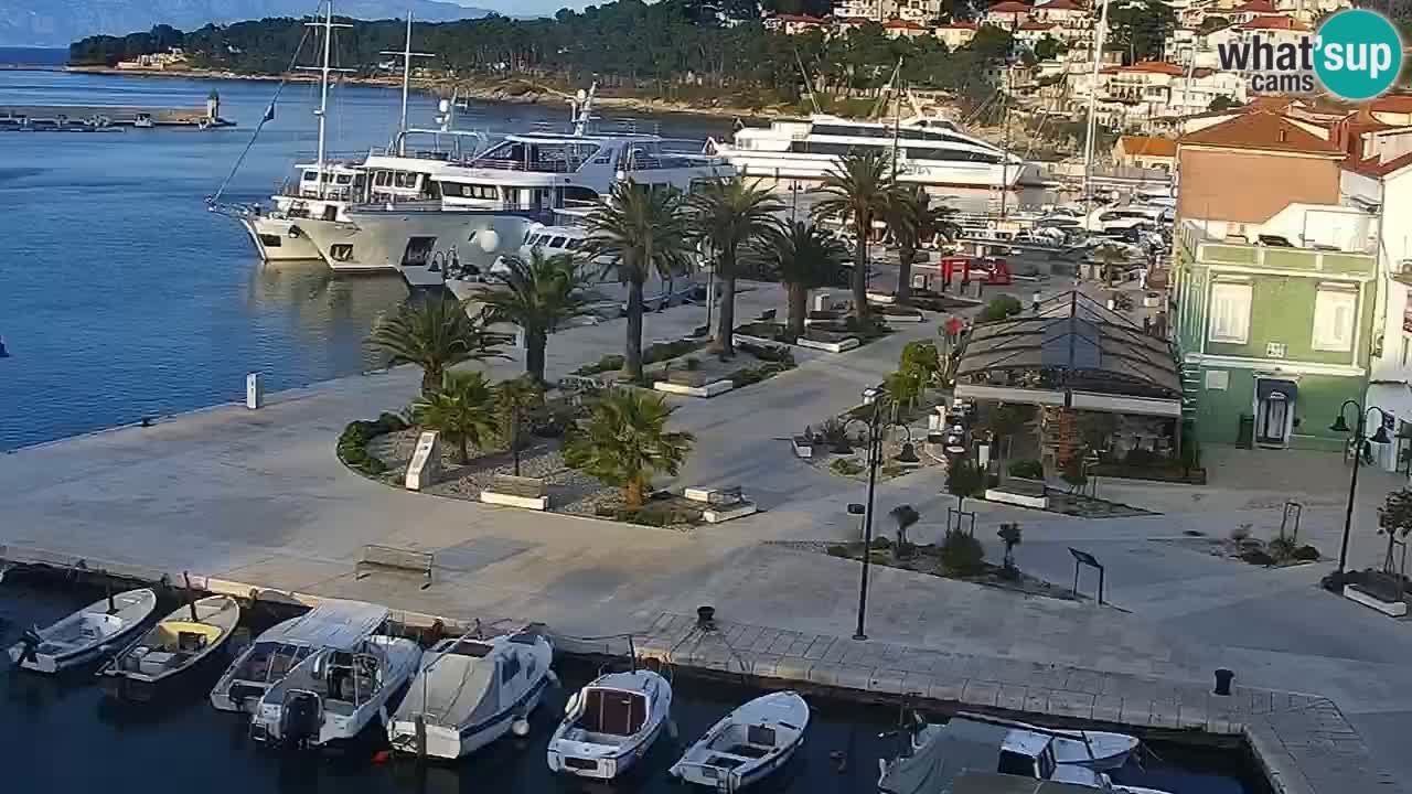 Jelsa motorizirana web kamera – otok Hvar – Dalmacija