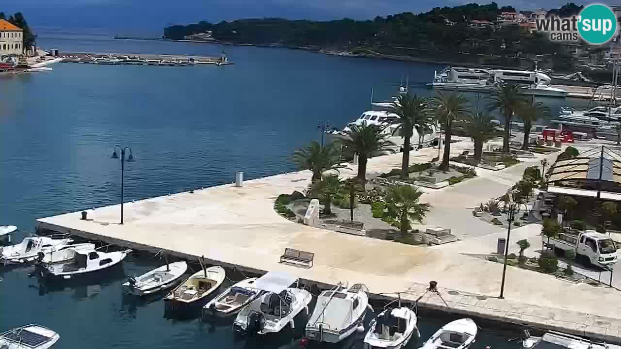 Jelsa Live Webcam motorizzata – Isola di Hvar – Dalmazia – Croazia