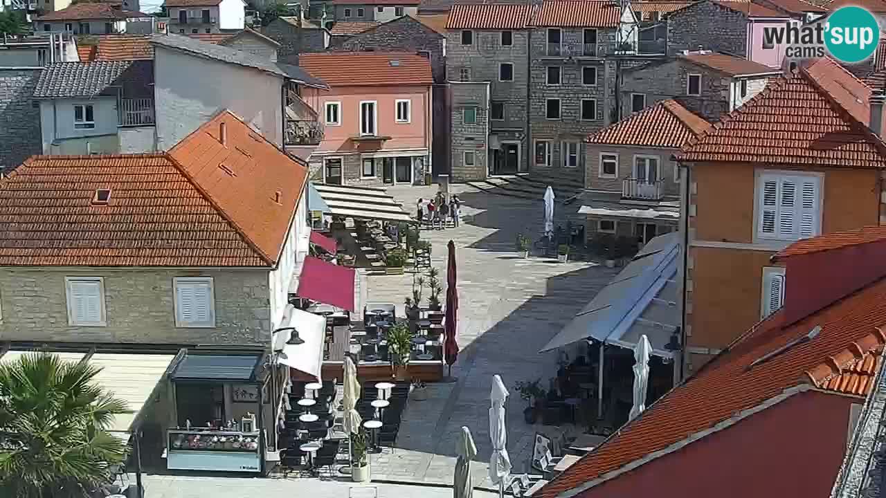 Jelsa vrtljiva spletna kamera otok Hvar – Dalmacija – Hrvaška