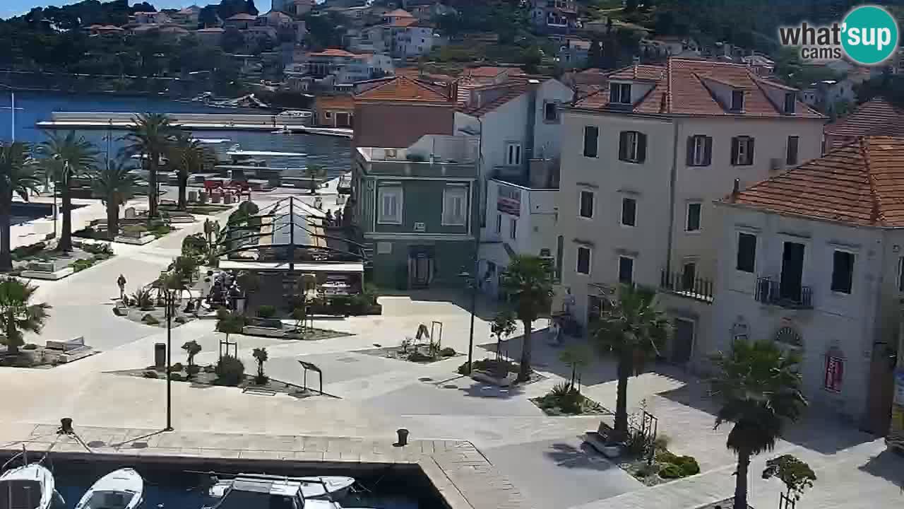 Jelsa motorizirana web kamera – otok Hvar – Dalmacija