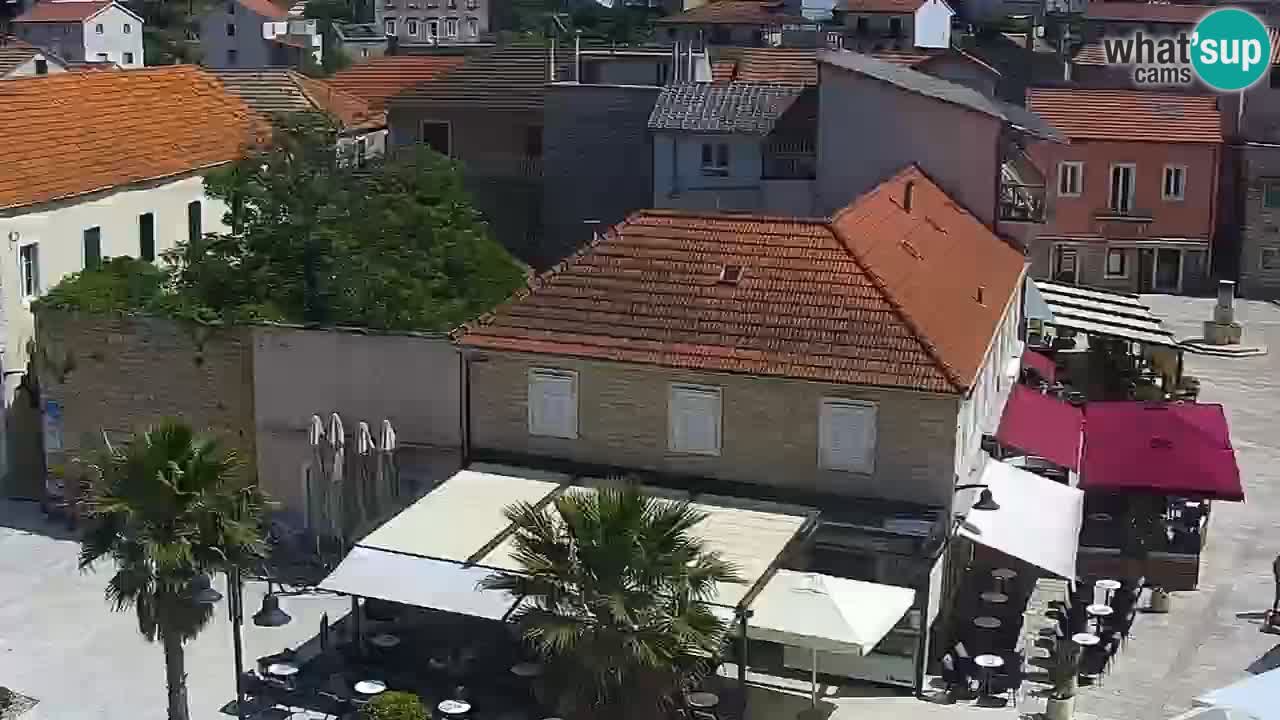 Webcam Jelsa Live motorisée – île de Hvar – Dalmatie – Croatie