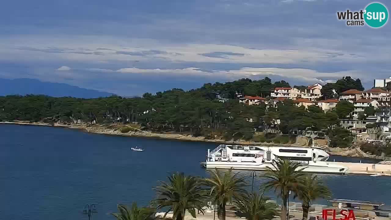 Webcam Jelsa Live motorisée – île de Hvar – Dalmatie – Croatie