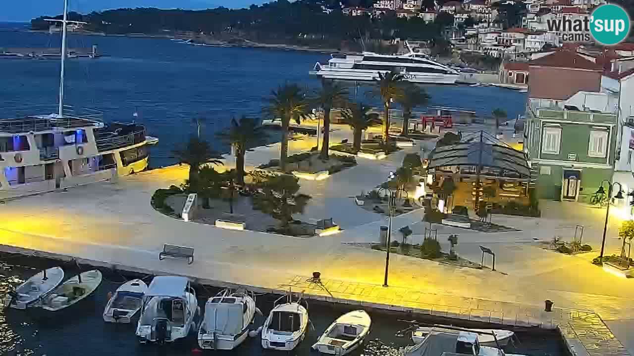 Jelsa Live Webcam motorizzata – Isola di Hvar – Dalmazia – Croazia
