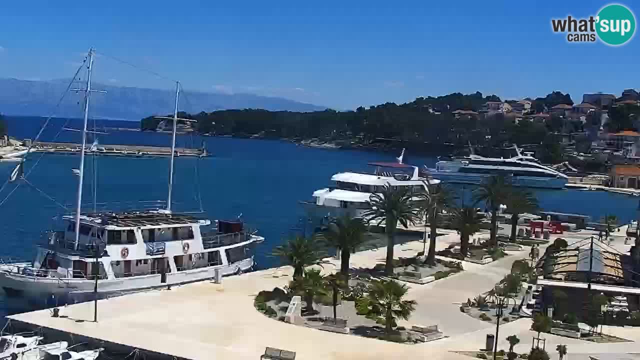 Jelsa Live Webcam motorizzata – Isola di Hvar – Dalmazia – Croazia