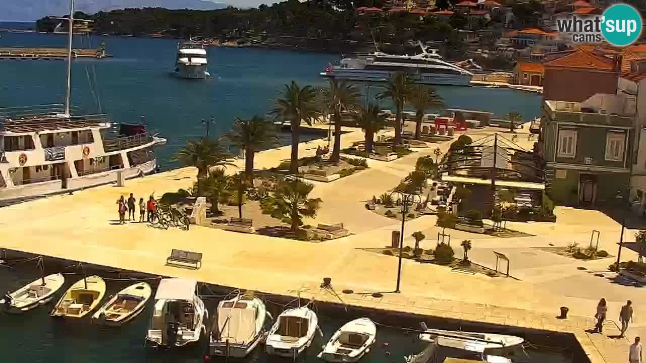 Jelsa Live Webcam motorizzata – Isola di Hvar – Dalmazia – Croazia