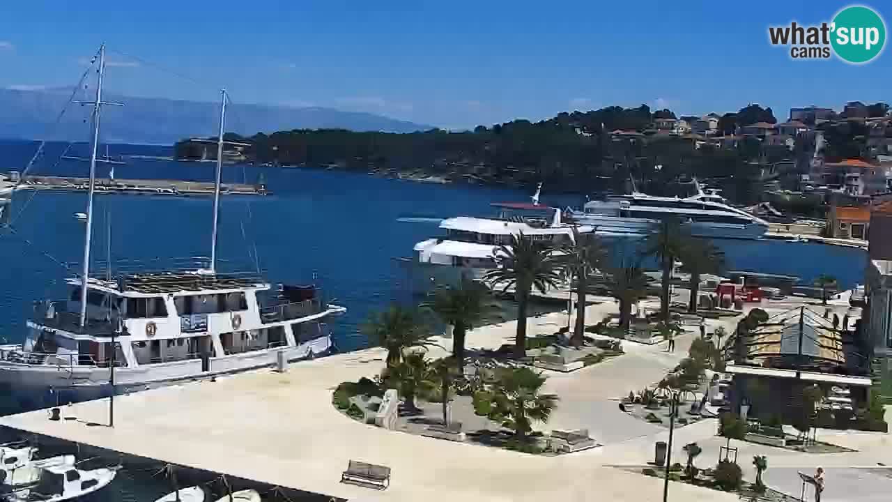 Jelsa Live Webcam motorizzata – Isola di Hvar – Dalmazia – Croazia