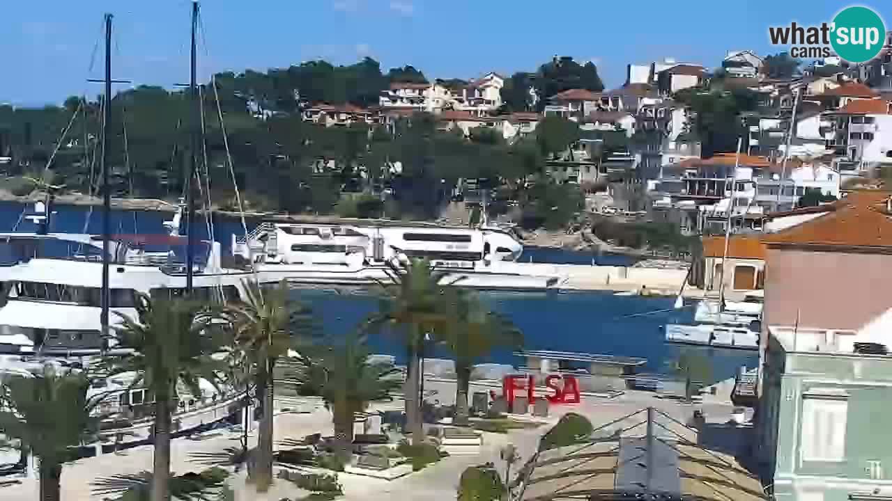Jelsa Live Webcam motorizzata – Isola di Hvar – Dalmazia – Croazia