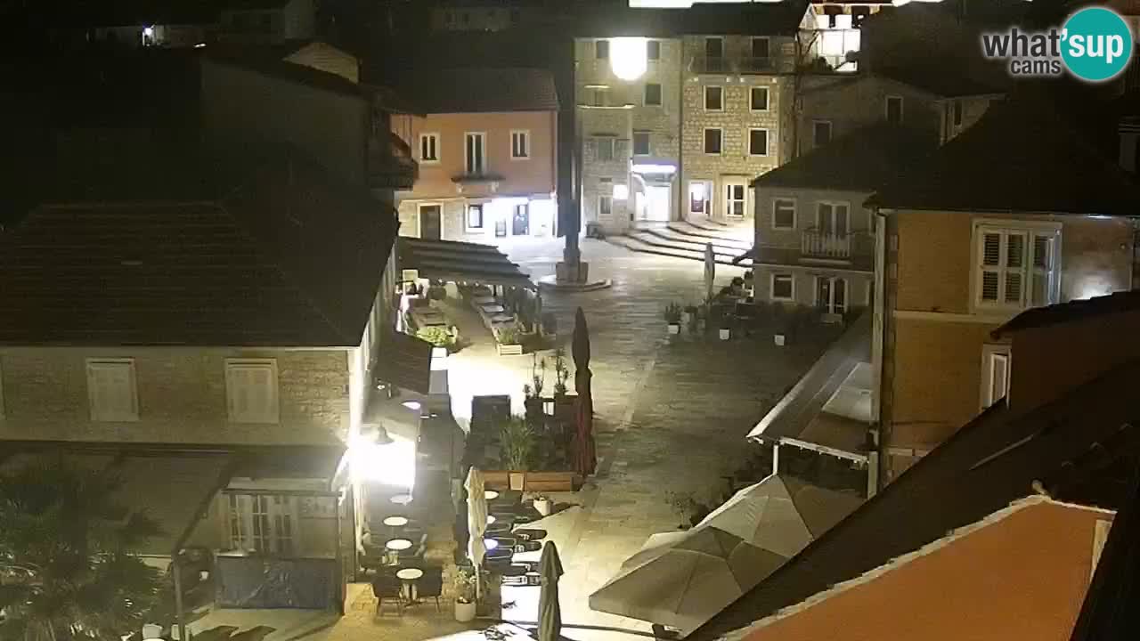 Webcam Jelsa Live motorisée – île de Hvar – Dalmatie – Croatie