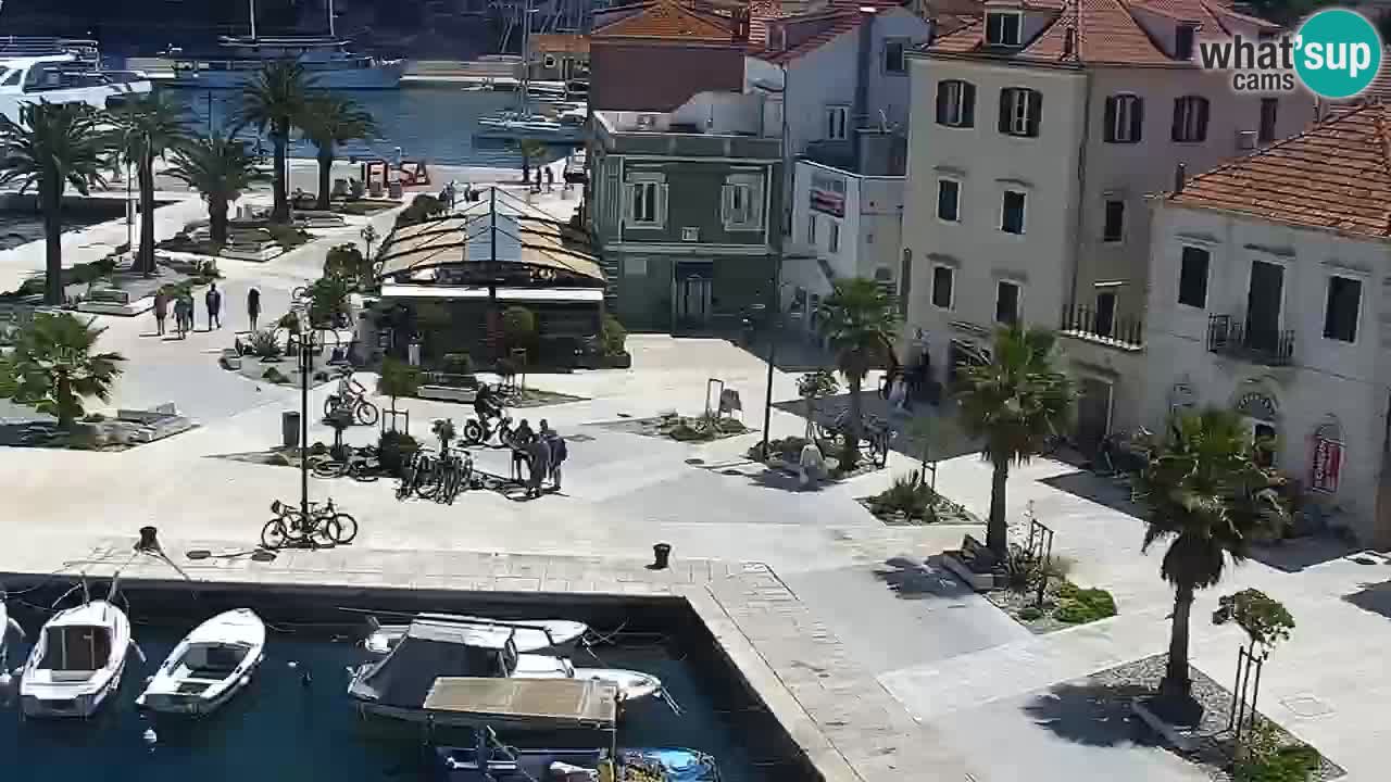 Jelsa motorizirana web kamera – otok Hvar – Dalmacija
