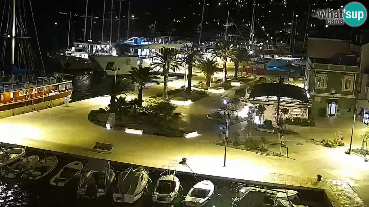 Webcam Jelsa Live motorisée – île de Hvar – Dalmatie – Croatie