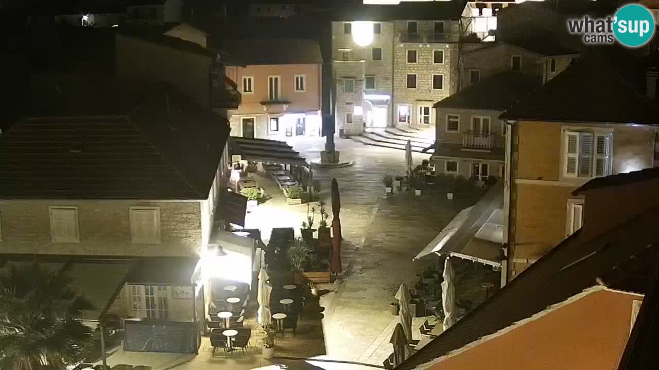 Webcam Jelsa Live motorisée – île de Hvar – Dalmatie – Croatie