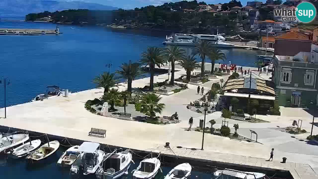 Jelsa vrtljiva spletna kamera otok Hvar – Dalmacija – Hrvaška