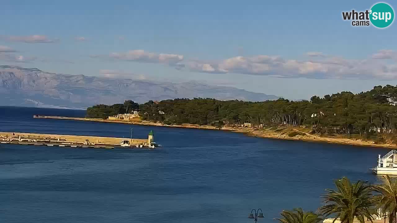 Webcam Jelsa Live motorisée – île de Hvar – Dalmatie – Croatie