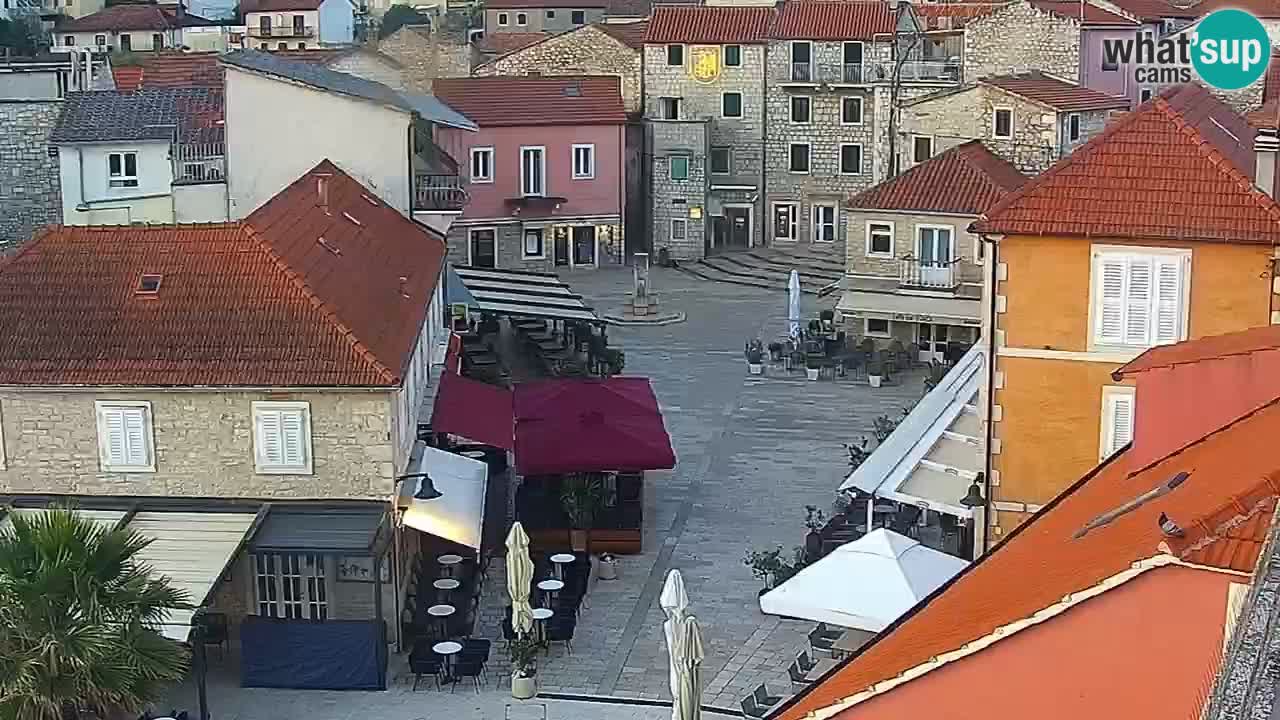 Jelsa Live Webcam motorisiert – Insel Hvar – Dalmatien – Kroatien