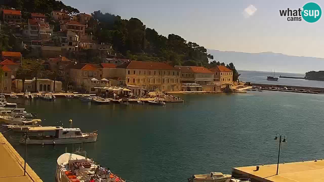 Jelsa vrtljiva spletna kamera otok Hvar – Dalmacija – Hrvaška
