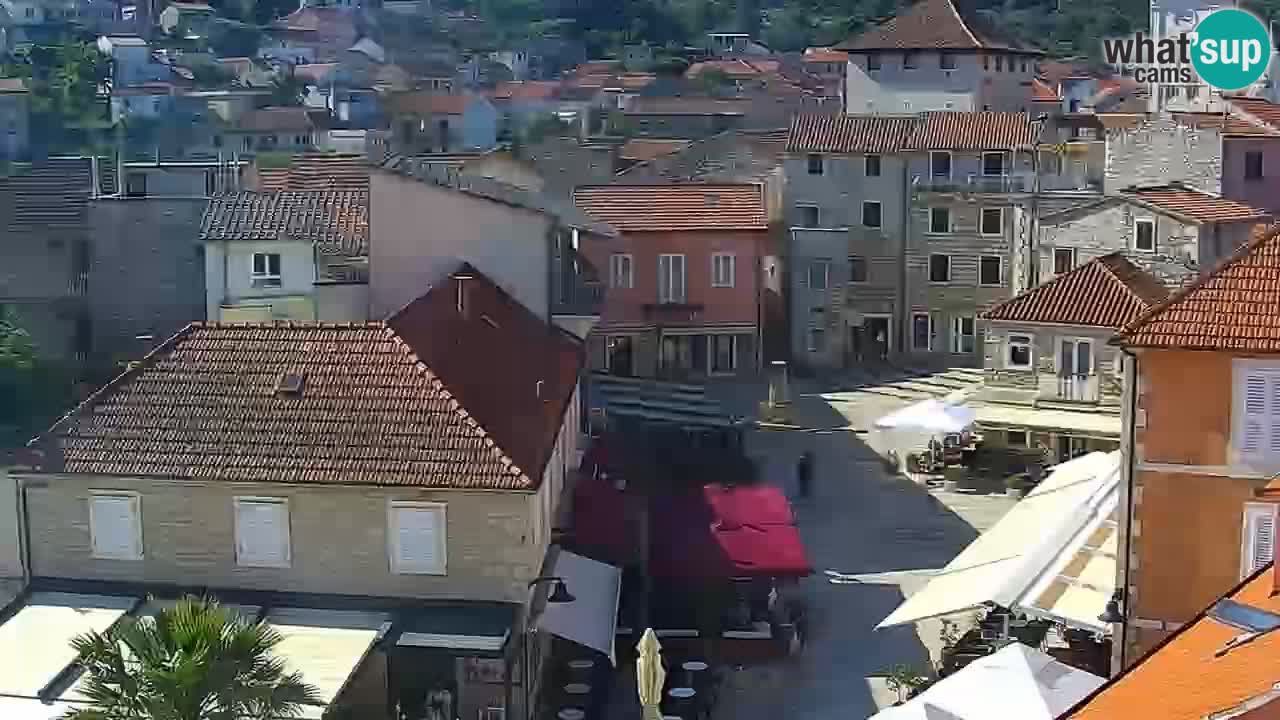 Jelsa Live Webcam motorisiert – Insel Hvar – Dalmatien – Kroatien