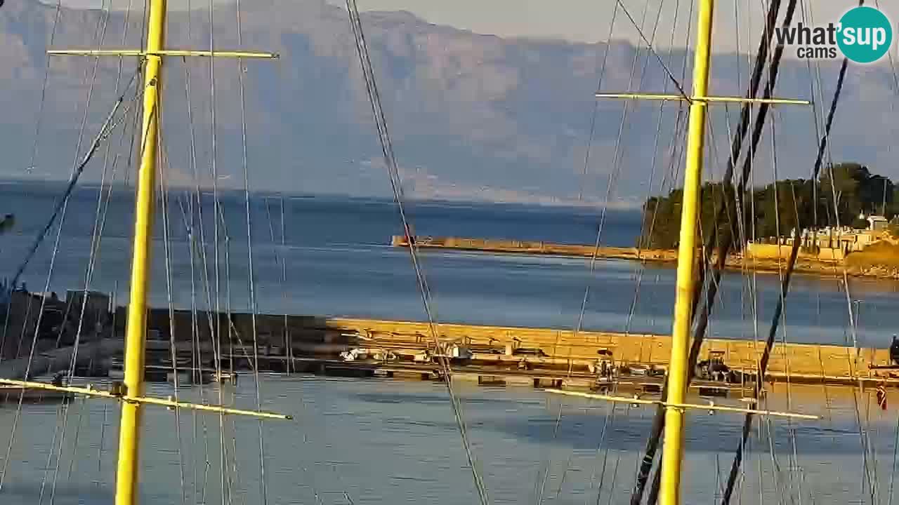 Jelsa Live Webcam motorisiert – Insel Hvar – Dalmatien – Kroatien