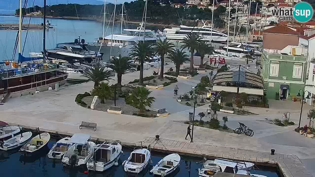Jelsa vrtljiva spletna kamera otok Hvar – Dalmacija – Hrvaška