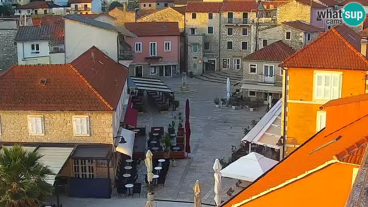 Jelsa Live Webcam motorizzata – Isola di Hvar – Dalmazia – Croazia