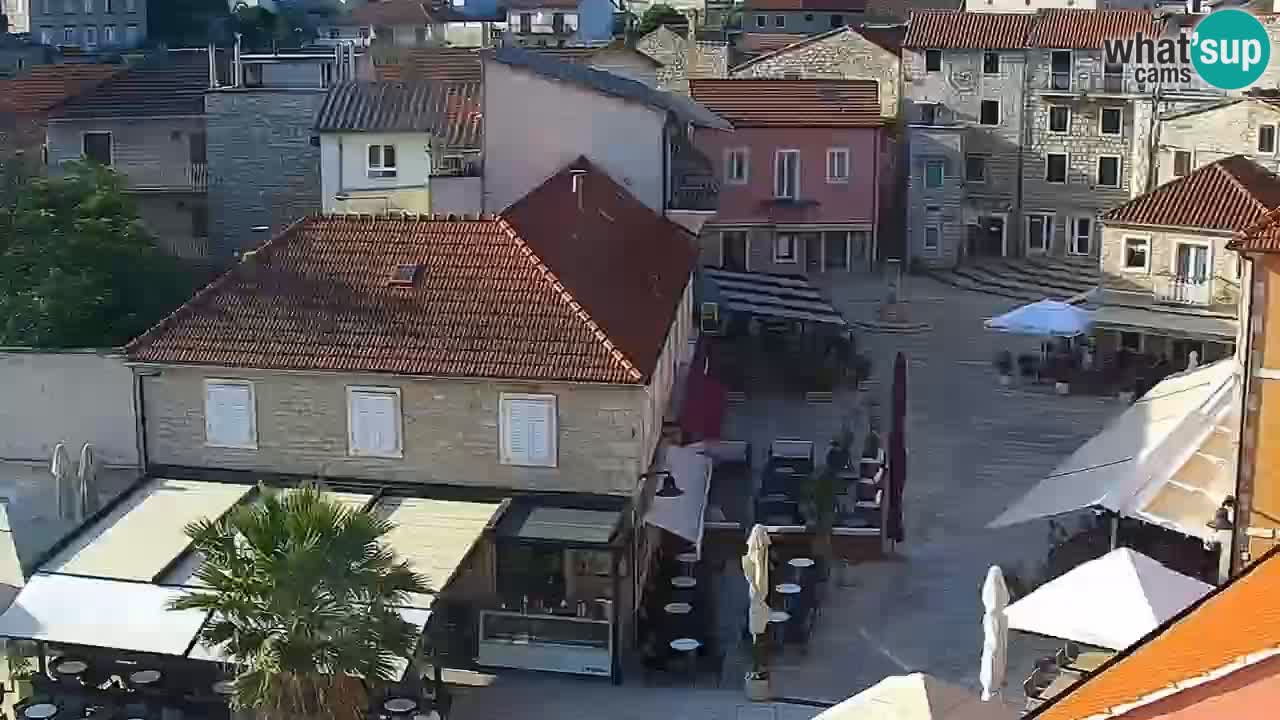 Webcam Jelsa Live motorisée – île de Hvar – Dalmatie – Croatie