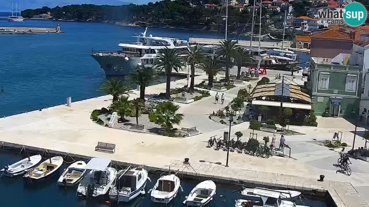Jelsa Live Webcam motorizzata – Isola di Hvar – Dalmazia – Croazia