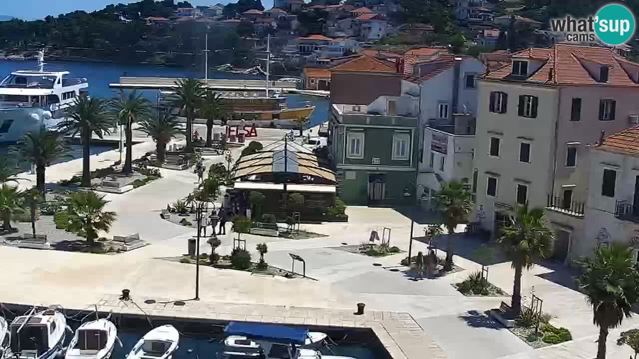 Jelsa Live Webcam motorized – Hvar island – Dalmatia – Croatia