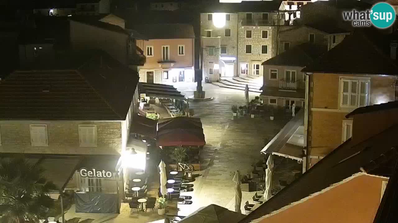 Webcam Jelsa Live motorisée – île de Hvar – Dalmatie – Croatie