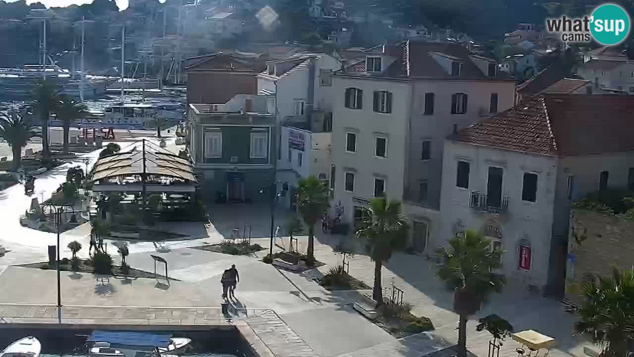 Jelsa vrtljiva spletna kamera otok Hvar – Dalmacija – Hrvaška