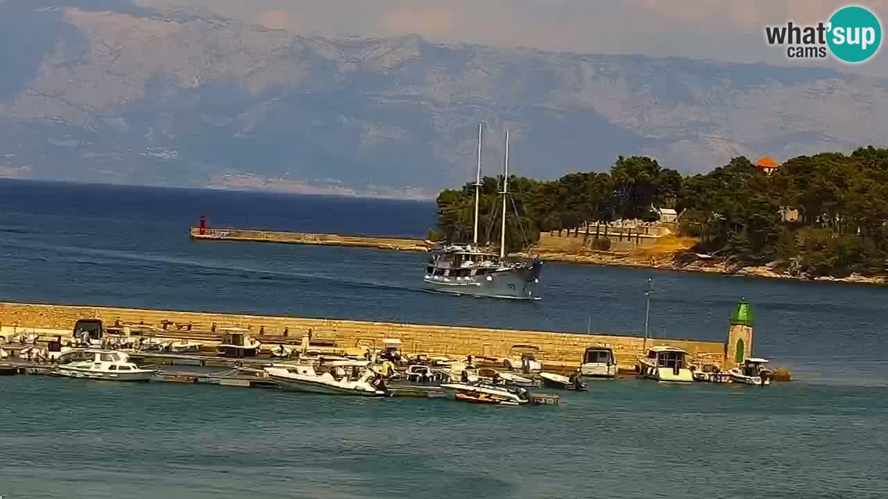 Jelsa Live Webcam motorized – Hvar island – Dalmatia – Croatia