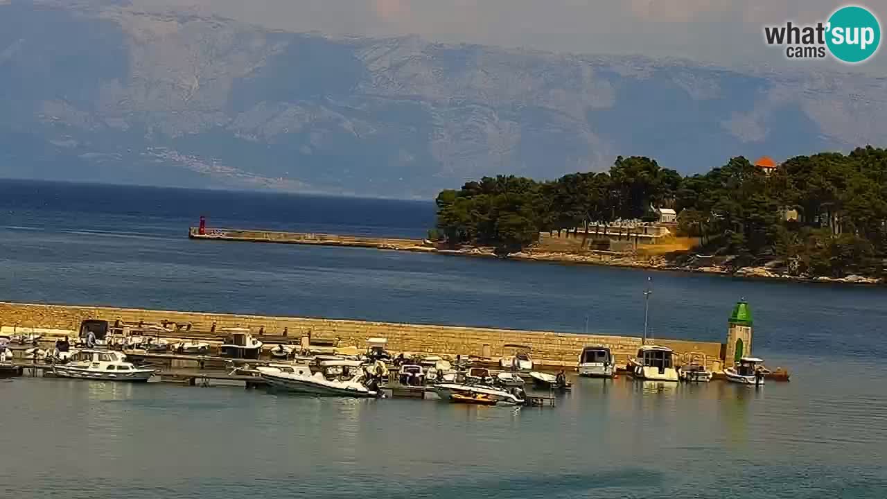 Jelsa camera en vivo Hvar isla